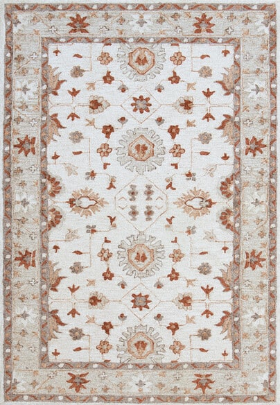 Dynamic Rugs DEJA 4682-930 Grey and Rust